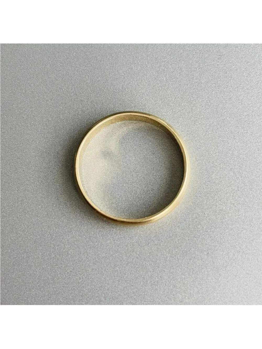 Solid 14k Yellow Gold “Bristol” Stack Ring Band